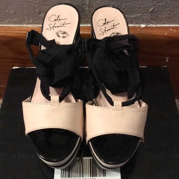 Collin Stewart platform heels. - Picture 3 of 4